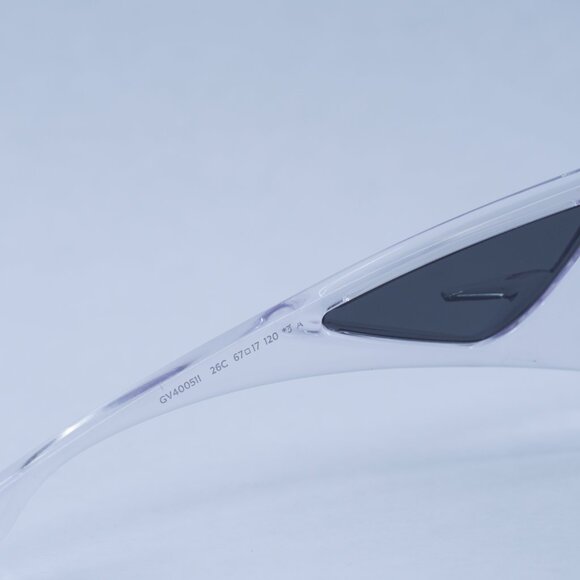 ?️ New Givenchy GV40051I 26C Sunglasses - Transparent Frame, Grey Lenses main image 4